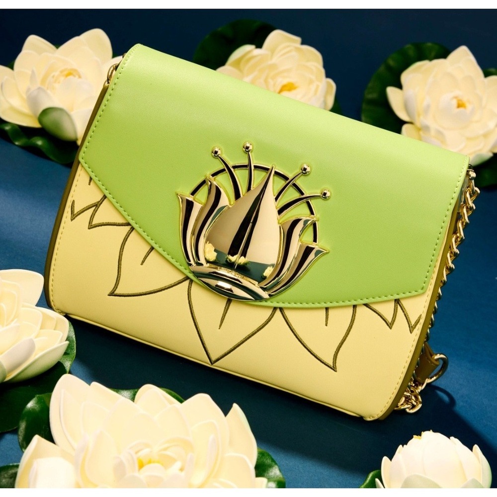 Loungefly Disney Tiana Princess & The  Frog 15th‎ Anniversary Crossbody Bag